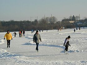Eislaufen in Bernhardsthal_Gemeinde Bernhardsthal