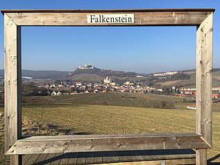 Blick auf Falkenstein